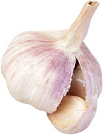 Good cholesterol foods: Raw garlic.
