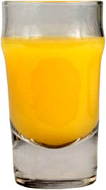 Good cholesterol foods: Plant stenols and a glass of orange juice.