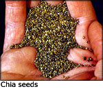 Lower cholesterol naturally by eating chia seeds.