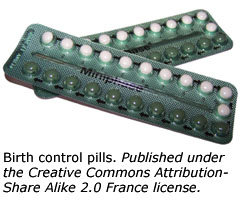 Risk factors and symptoms of high cholesterol: Birth control pills, contraceptive pills.