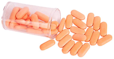 For some cholesterol meds is the best option for reducing cholesterol: Picture of orange pills.
